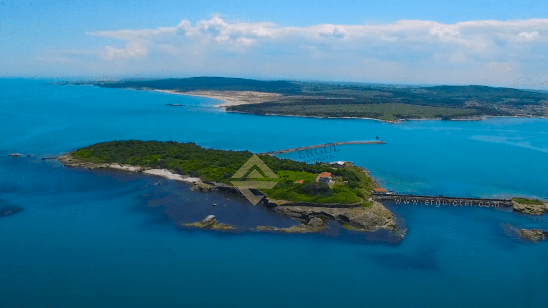 Müthiş mavi deniziyle Karadeniz'in en büyük adası "Kefken Adası"
